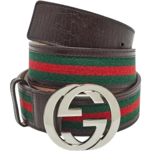 Pre-owned Leder grtel Gucci Vintage - Gucci Vintage - Modalova