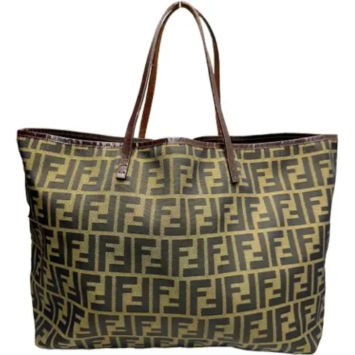 Pre-owned Canvas fendi-bags , female, Sizes: ONE SIZE - Fendi Vintage - Modalova