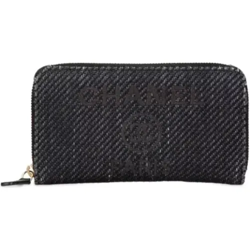 Pre-owned Canvas wallets , female, Sizes: ONE SIZE - Chanel Vintage - Modalova