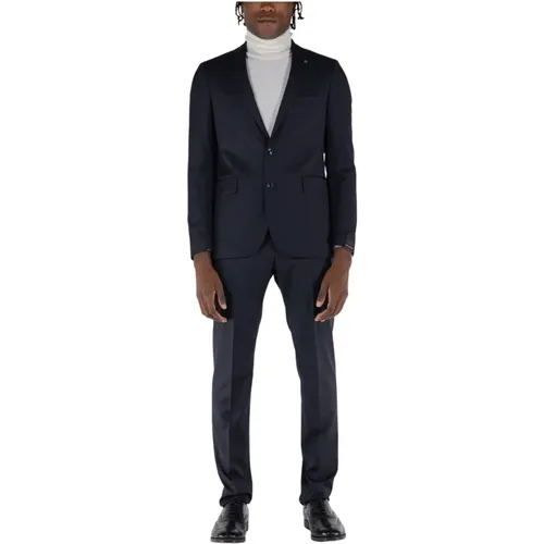Bruce Complete Suit , male, Sizes: L, M - Tagliatore - Modalova