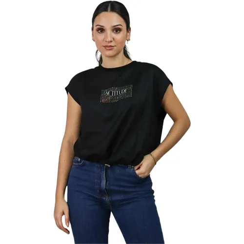 T-Shirts , female, Sizes: XS, S, M - Twinset - Modalova