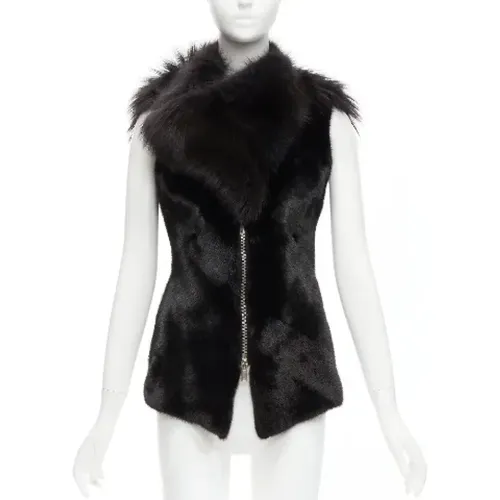 Pre-owned Fur outerwear , female, Sizes: S - Rick Owens Pre-owned - Modalova