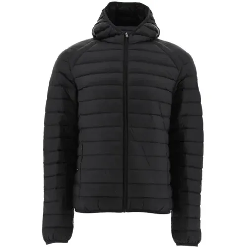 Lightweight Hooded Puffer Jacket , male, Sizes: L, 2XL, XL - Jott - Modalova