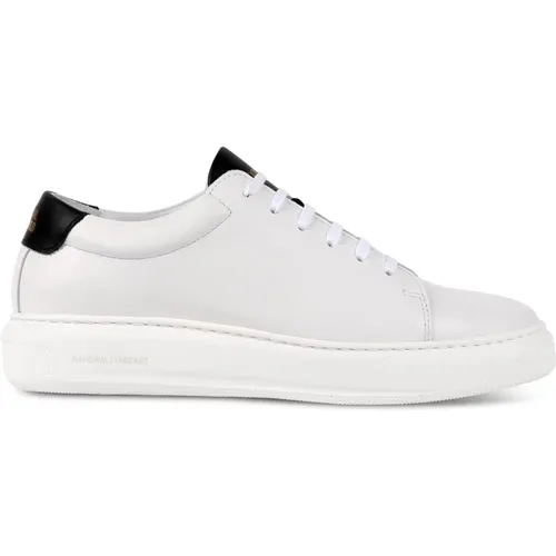 Handgefertigte Ethik Sneakers Weiß Schwarz , Damen, Größe: 38 EU - National Standard - Modalova