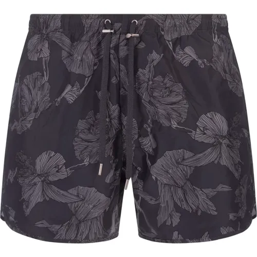 Floral Swimwear Mesh Pocket , male, Sizes: XL, L, S, M - Neil Barrett - Modalova