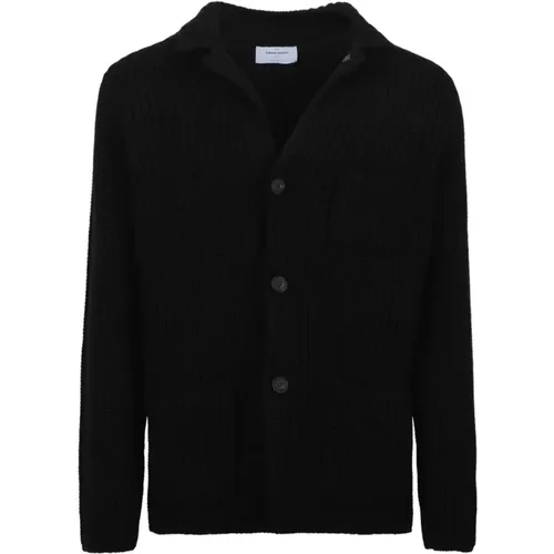 Cardigan Sweater with Shawl Neck , male, Sizes: XL, 2XL - Gran Sasso - Modalova