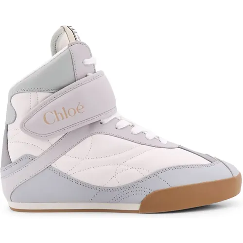 High Top Sneakers mit Klettverschluss - Chloé - Modalova