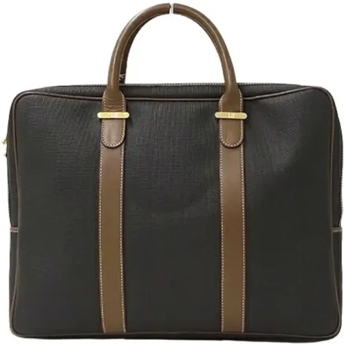 Pre-owned Canvas briefcases , female, Sizes: ONE SIZE - Dunhill Pre-owned - Modalova