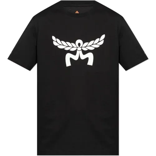 T-Shirt mit Logo , Herren, Größe: XL - MCM - Modalova