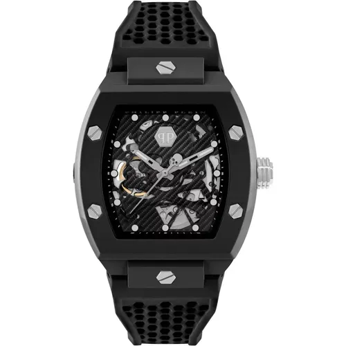 Automatic Men's Watch The $keleton Ecoceramic , male, Sizes: ONE SIZE - Philipp Plein - Modalova