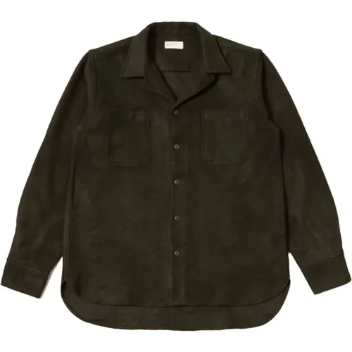 Forrest Worker Shirt , male, Sizes: L, S, XL, M - Universal Works - Modalova