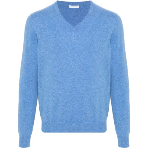 Cashmere V-Neck Sweater , male, Sizes: XL - Malo - Modalova