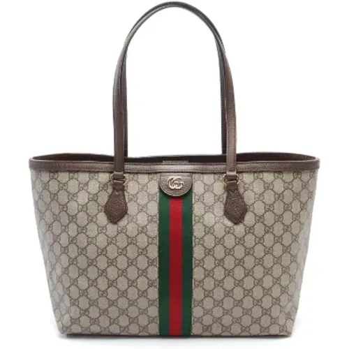 Pre-owned Canvas shoulder-bags , female, Sizes: ONE SIZE - Gucci Vintage - Modalova