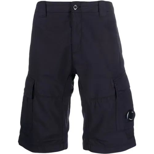 Cargo Shorts with Zip and Button Closure , male, Sizes: M, 2XL, L, S - C.P. Company - Modalova