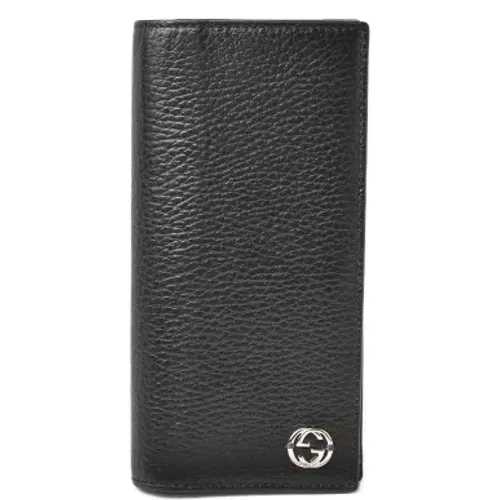 Pre-owned Leather wallets , male, Sizes: ONE SIZE - Gucci Vintage - Modalova