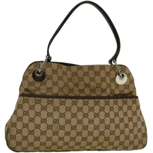 Pre-owned Canvas gucci-bags , female, Sizes: ONE SIZE - Gucci Vintage - Modalova