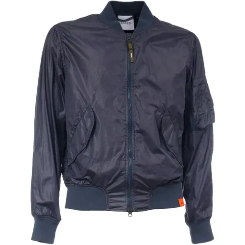 Klassische Bomberjacke für Herren,Herren Bomberjacke - Aspesi - Modalova