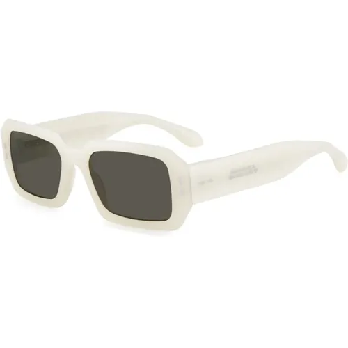 Perlblaue Sonnenbrille mit grauen Gläsern - Isabel marant - Modalova