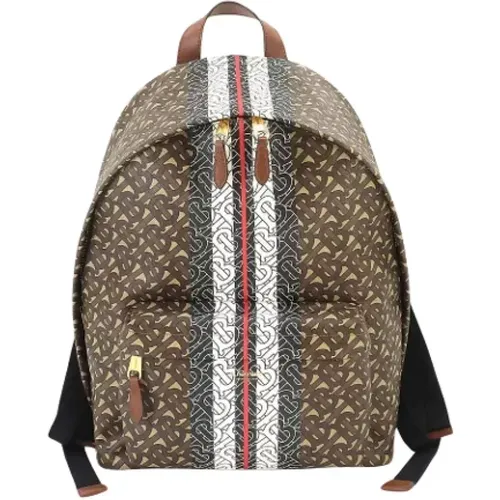 Pre-owned Canvas backpacks , female, Sizes: ONE SIZE - Burberry Vintage - Modalova
