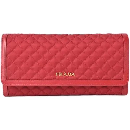 Pre-owned Canvas wallets , female, Sizes: ONE SIZE - Prada Vintage - Modalova