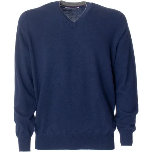 Luxury V-Neck Cashmere Sweater for Men , male, Sizes: 3XL - BRUNELLO CUCINELLI - Modalova