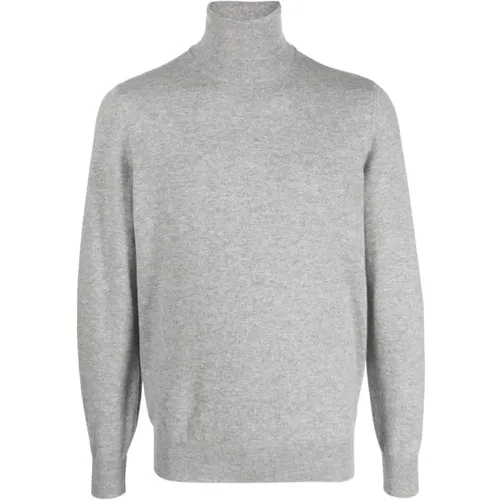 Blauer Cashmere Rollkragenpullover - BRUNELLO CUCINELLI - Modalova