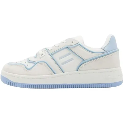 Retro Basketball Sneakers , female, Sizes: 3 UK, 7 UK, 6 UK, 5 UK, 4 UK - Tommy Hilfiger - Modalova