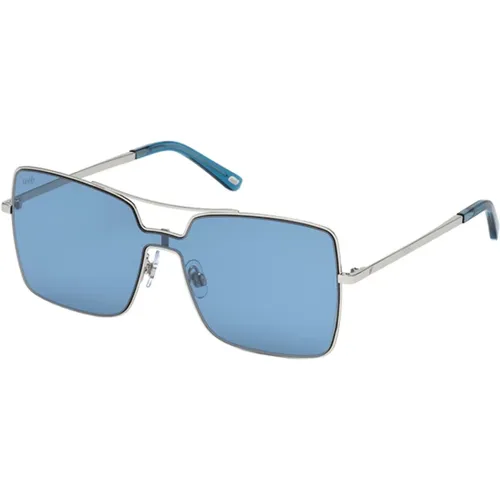 WE 0201 Sunglasses - Shiny Palladium/ , female, Sizes: ONE SIZE - WEB Eyewear - Modalova