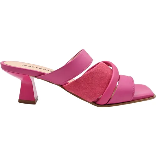 Hohe Absatzschuhe - Naomi/Cora Fuchsia , Damen, Größe: 39 EU - Janet & Janet - Modalova