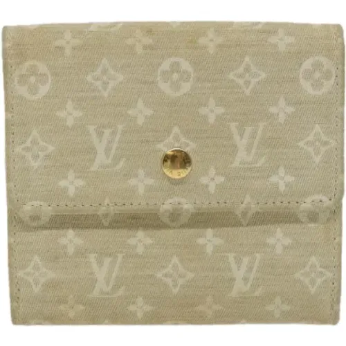 Pre-owned Canvas wallets , female, Sizes: ONE SIZE - Louis Vuitton Vintage - Modalova