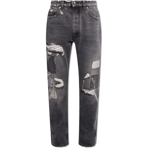 Jeans mit Logo , Herren, Größe: W32 - Palm Angels - Modalova