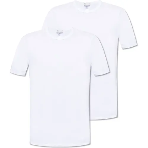 T-Shirt Zwei-Pack , Herren, Größe: 2XL - Hanro - Modalova