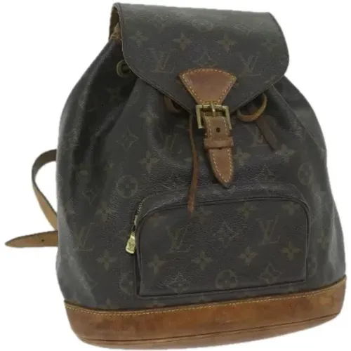 Pre-owned Canvas backpacks , female, Sizes: ONE SIZE - Louis Vuitton Vintage - Modalova