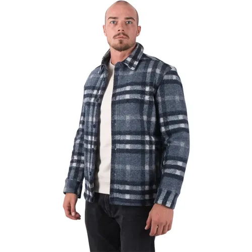 Casual Checkered Shirt , male, Sizes: S - drykorn - Modalova