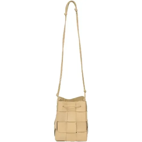 Pre-owned Leather crossbody-bags , female, Sizes: ONE SIZE - Bottega Veneta Vintage - Modalova