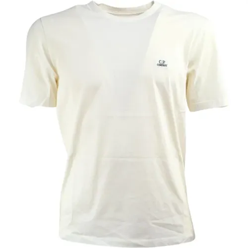 Jersey Logo T-Shirt 16Cmts068A-005100W - , male, Sizes: M, S, XL, L - C.P. Company - Modalova