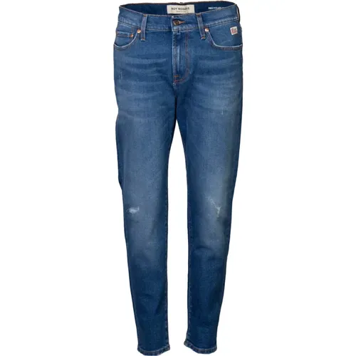 Dapper Carrot Fit Cropped Jeans , male, Sizes: W30 - Roy Roger's - Modalova