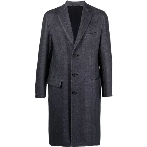 Casual Overcoat Solferino Dou , male, Sizes: M, 2XL, L, 3XL - Brioni - Modalova