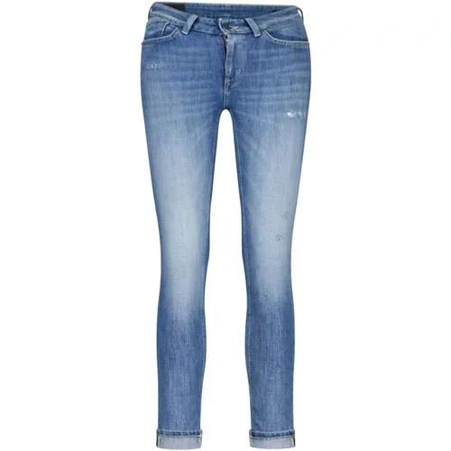 Italian Skinny-Fit Jeans , female, Sizes: W31, W32, W25, W28, W26 - Dondup - Modalova