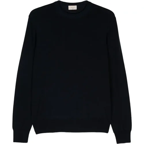 Merino Crew Neck Sweater , Herren, Größe: L - Altea - Modalova