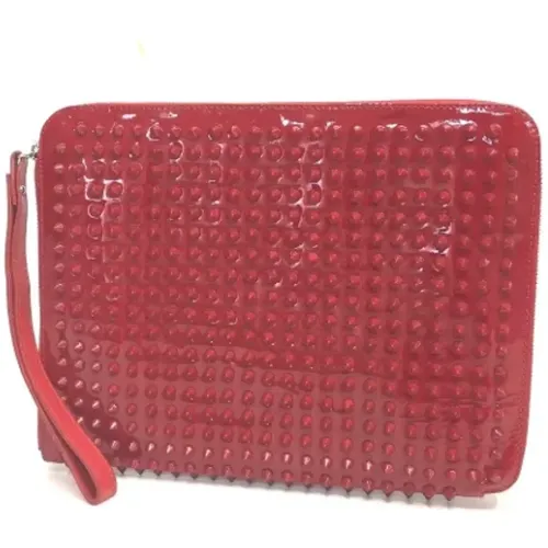 Pre-owned Pelz clutches - Christian Louboutin Pre-owned - Modalova