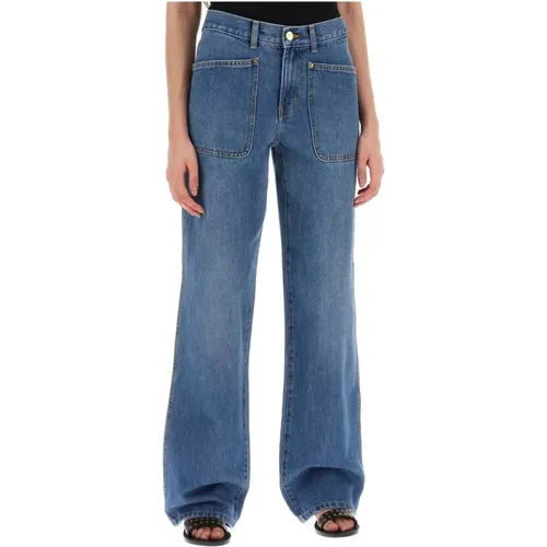 Flared Jeans , Damen, Größe: W25 - TORY BURCH - Modalova