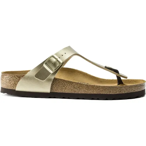 Bequeme Gizeh Zehentrenner , Damen, Größe: 41 EU - Birkenstock - Modalova