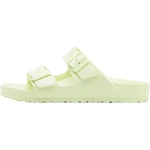 Lime Sandalen Arizona Stil , Damen, Größe: 37 EU - Birkenstock - Modalova