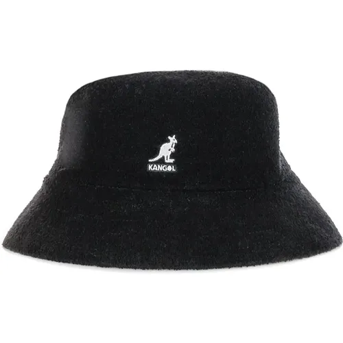 Schwarzer Bermuda Bucket Fischerhut , Herren, Größe: M - Kangol - Modalova