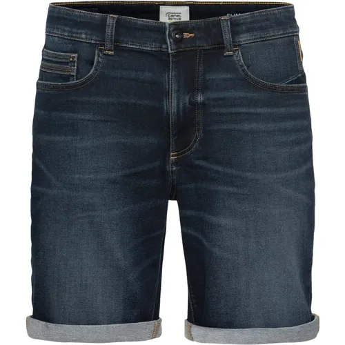 Casual Denim Shorts , Herren, Größe: W33 - camel active - Modalova