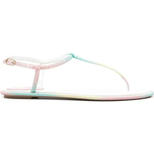 MultiColour Diana Low Sandals , female, Sizes: 4 1/2 UK, 3 UK, 5 1/2 UK, 4 UK - René Caovilla - Modalova