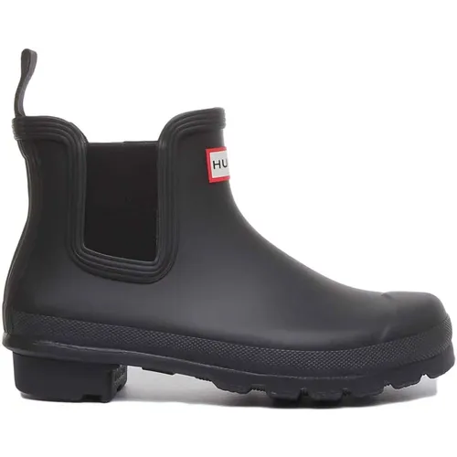 Original Chelsea Boot in Schwarz , Damen, Größe: 42 EU - Hunter - Modalova