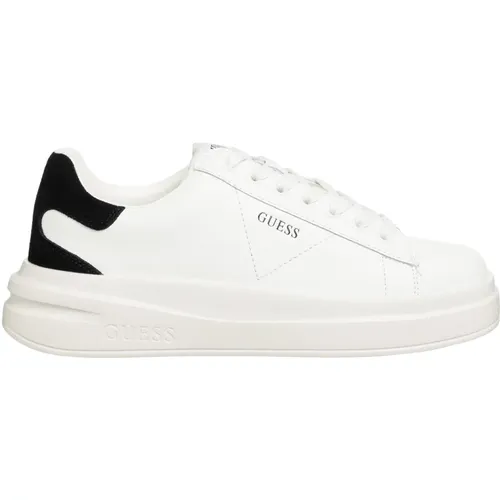 Plain Lace-Up Sneakers , female, Sizes: 3 UK, 2 UK, 4 UK, 7 UK, 5 UK, 6 UK - Guess - Modalova