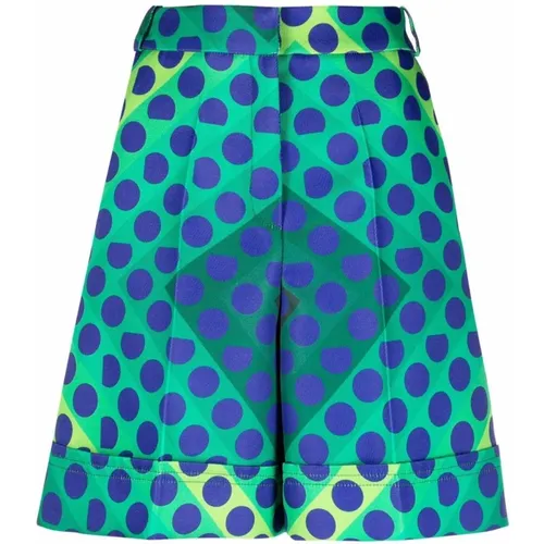 Elegant Multicolour Cotton Shorts , female, Sizes: 2XS, XS - Paco Rabanne - Modalova